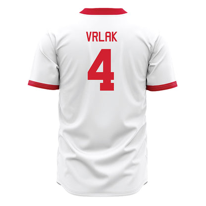 Miami of Ohio - Baseball Alumni : Jake Vrlak - White Jersey-1