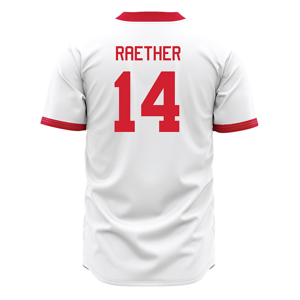 Miami of Ohio - NCAA Baseball : Carson Raether - White Jersey-1