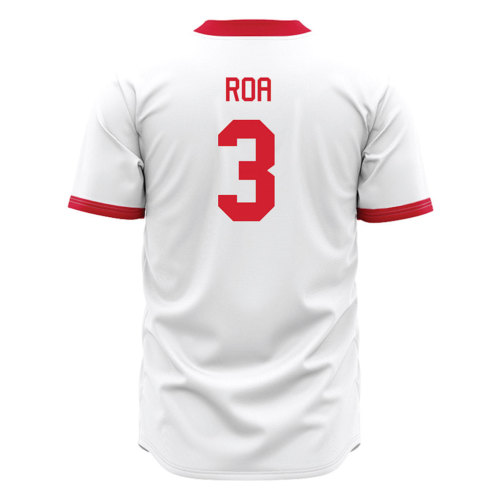 Miami of Ohio - NCAA Baseball : Christopher Roa - White Jersey-1