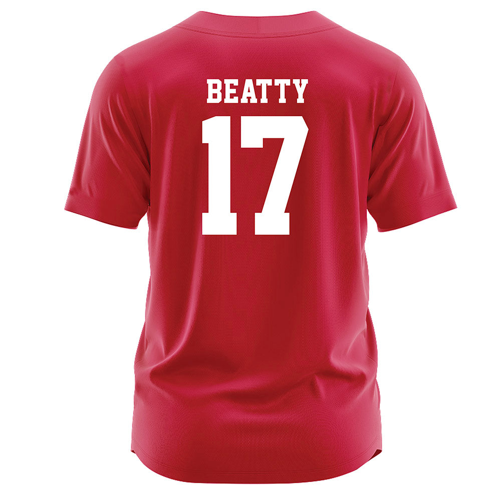 Miami of Ohio - NCAA Softball : Campbell Beatty - Red Jersey-1