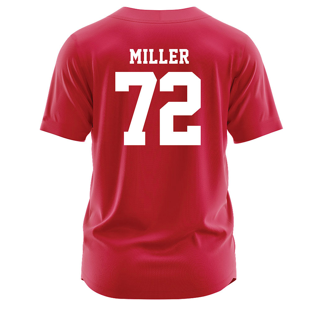 Miami of Ohio - NCAA Softball : Lindsey Miller - Red Jersey-1