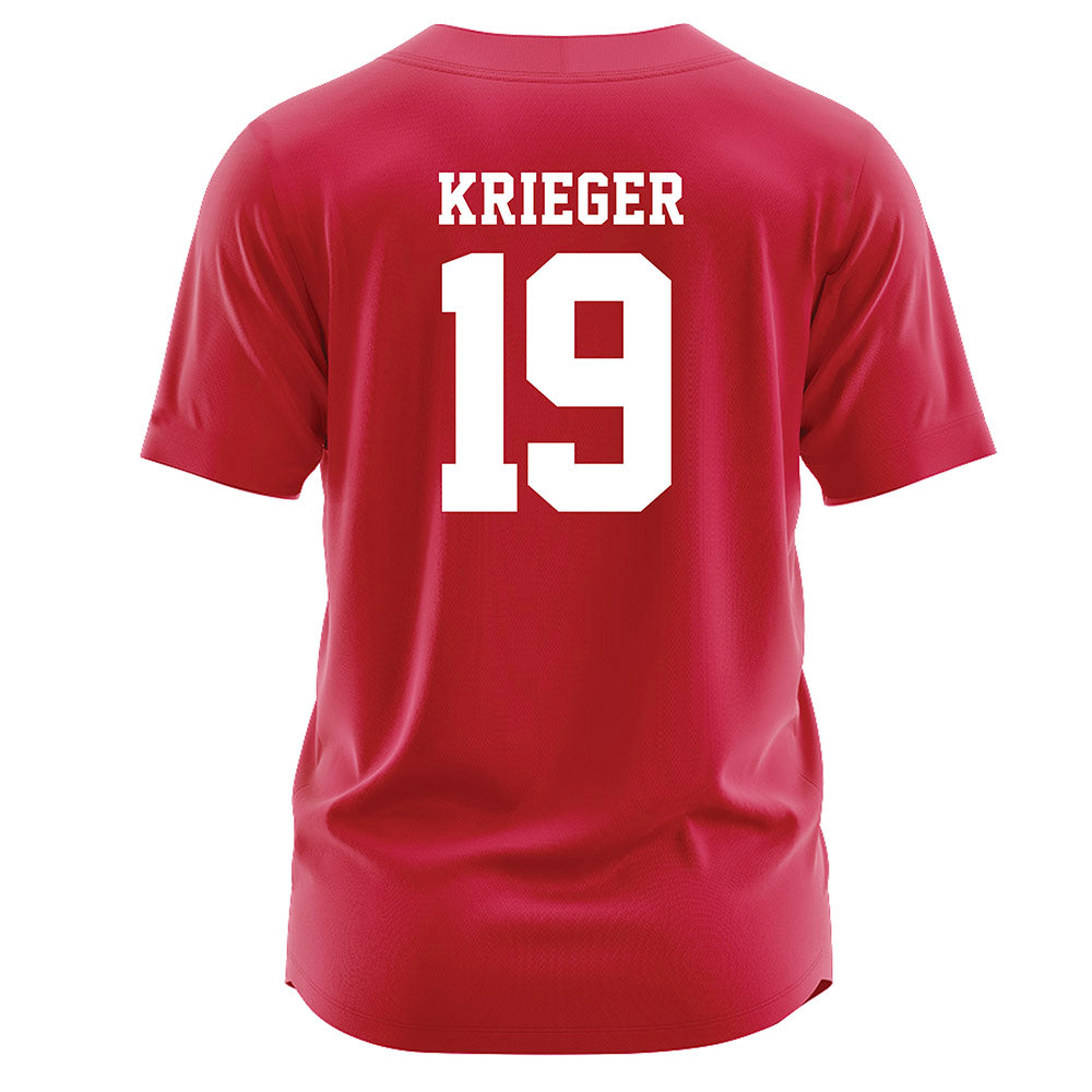Miami of Ohio - NCAA Softball : Shelbie Krieger - Red Jersey-1