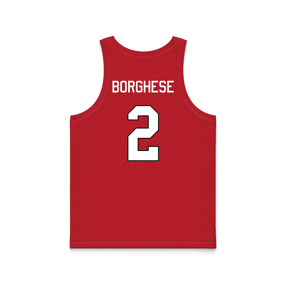 Miami of Ohio - NCAA Women's Field Hockey : Sophia Borghese - Red Basketball Jersey-1