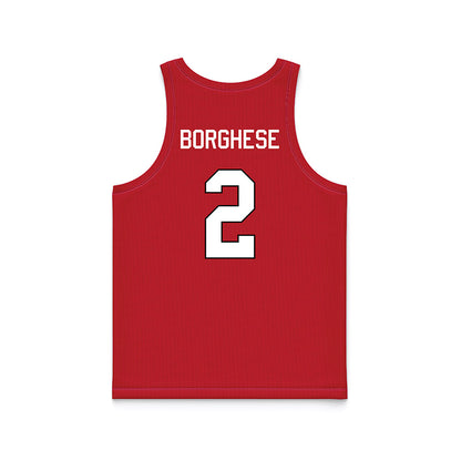 Miami of Ohio - NCAA Women's Field Hockey : Sophia Borghese - Red Basketball Jersey-1