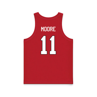 Miami of Ohio - Women's Field Hockey Alumni : Abby Moore - Red Basketball Jersey-1