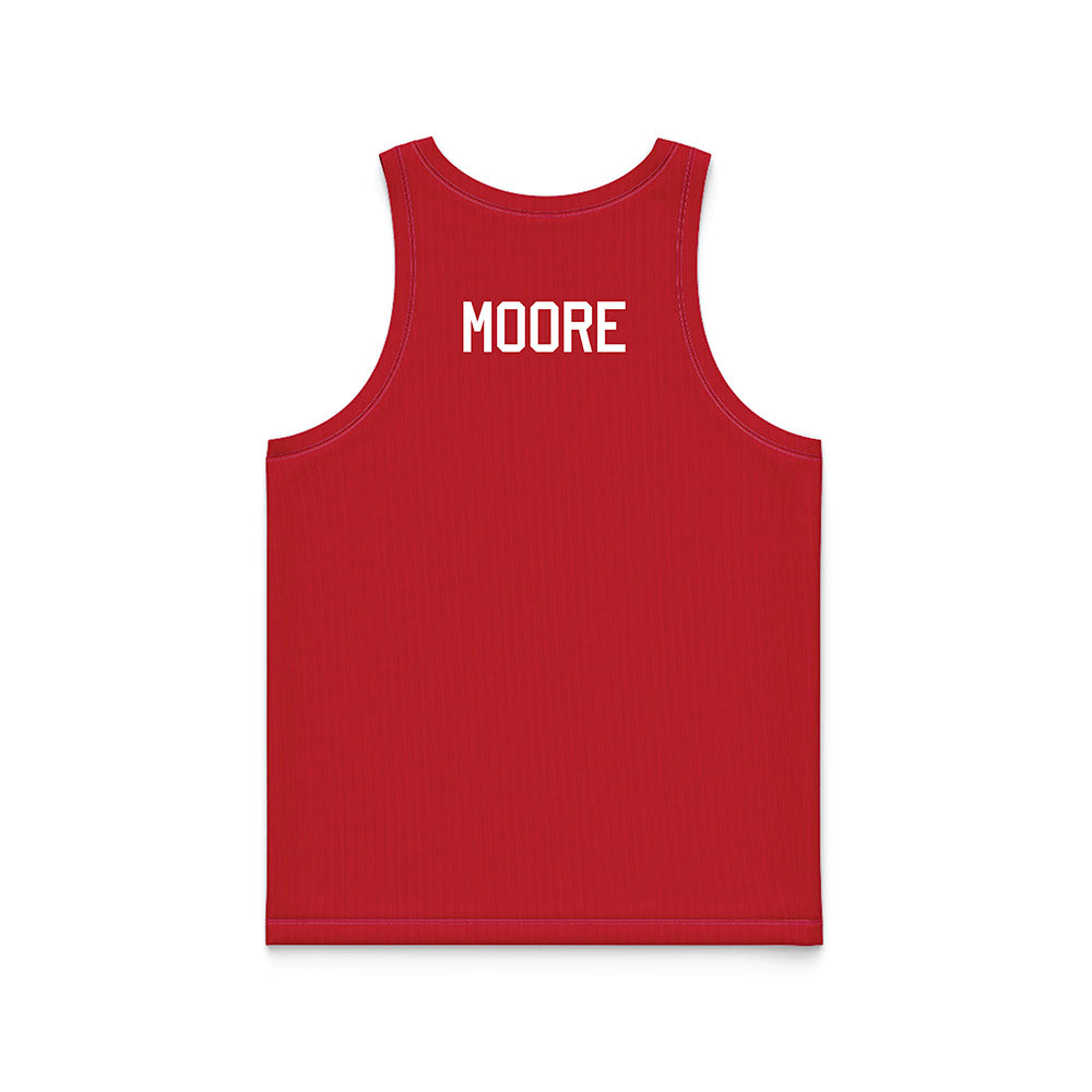 Miami of Ohio - NCAA Women's Field Hockey : Abby Moore - Red Basketball Jersey-1