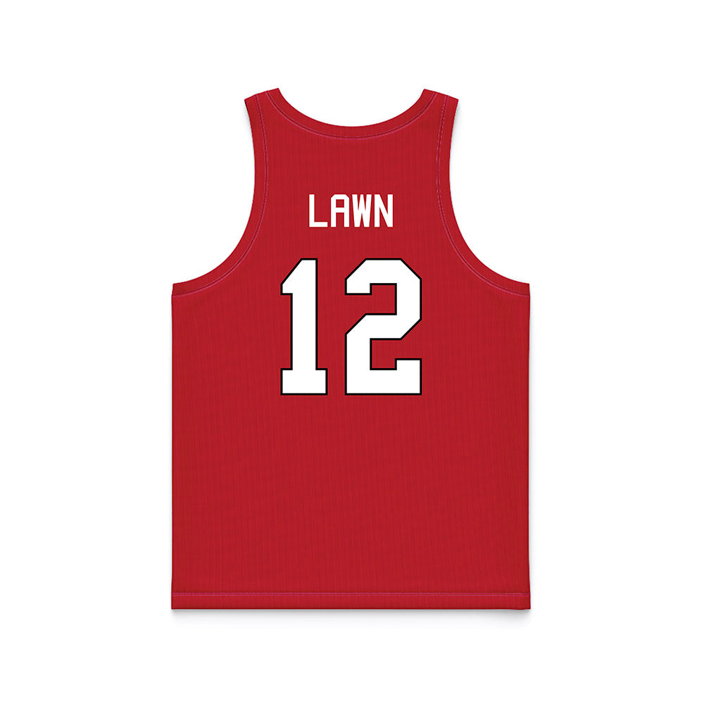 Miami of Ohio - Women's Field Hockey Alumni : Becca Lawn - Red Basketball Jersey-1