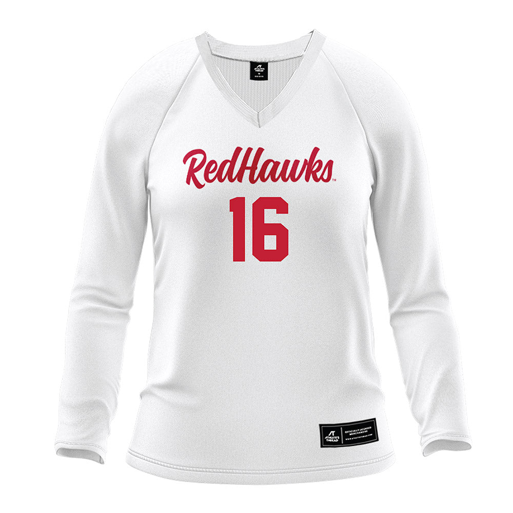 Miami of Ohio - NCAA Women's Volleyball : Piper Willinger - White Volleyball Jersey-0