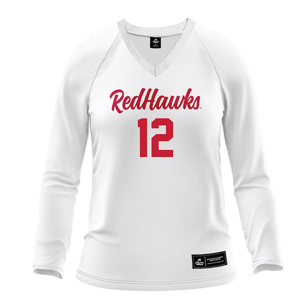 Miami of Ohio - NCAA Women's Volleyball : Sydney Waller - White Volleyball Jersey-0