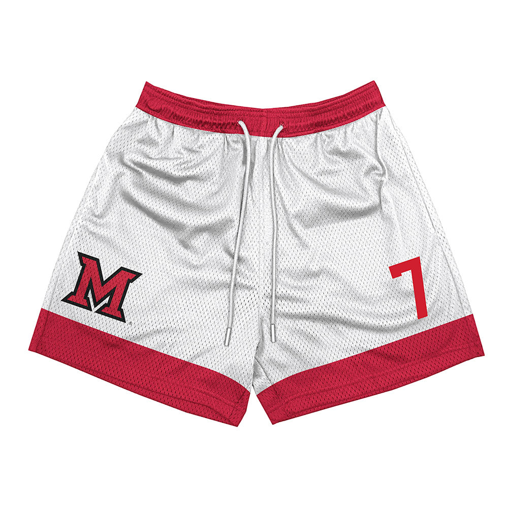 Miami of Ohio - NCAA Men's Basketball : Ethan Wright - Shorts-0