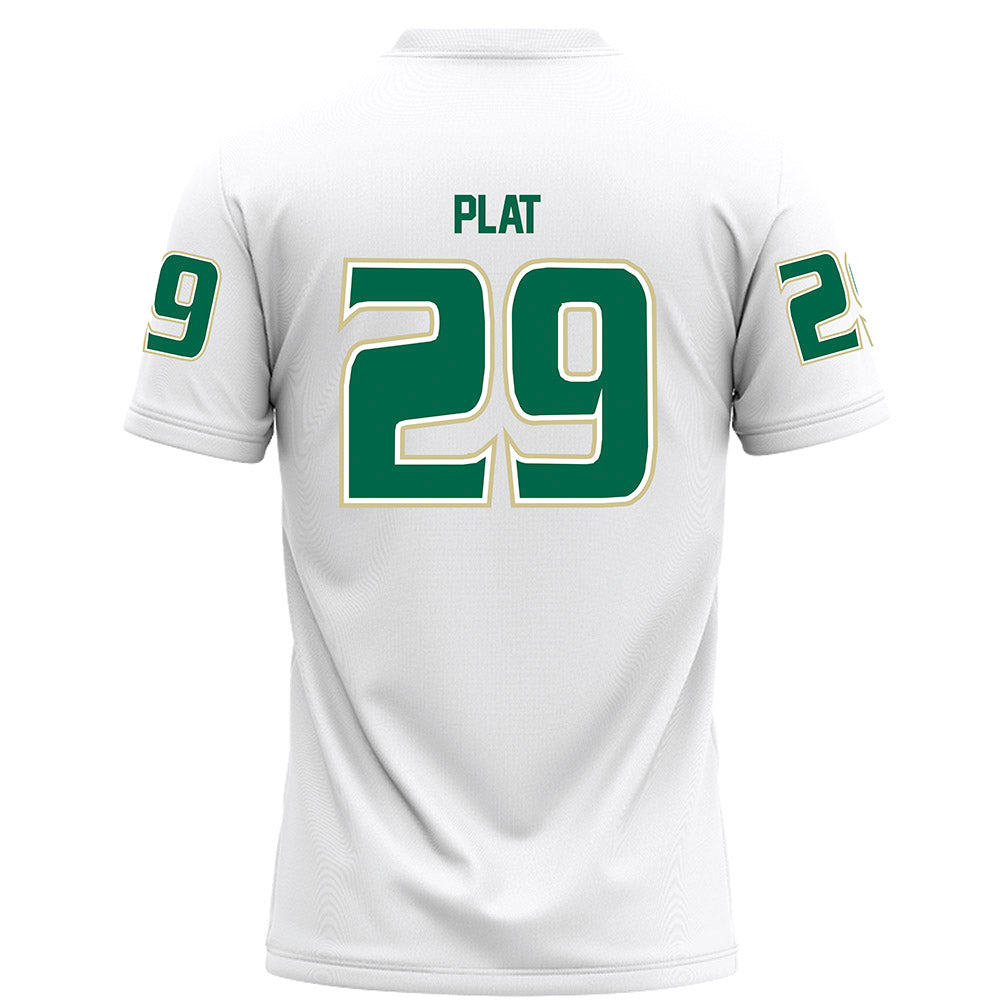 USF - NCAA Football : Deylen Plat - White Football Jersey-1