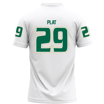 USF - NCAA Football : Deylen Plat - White Football Jersey-1