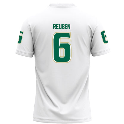 USF - NCAA Football : Mudia Reuben - White Football Jersey-1