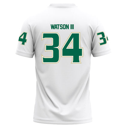 USF - NCAA Football : Rico Watson III - White Football Jersey-1