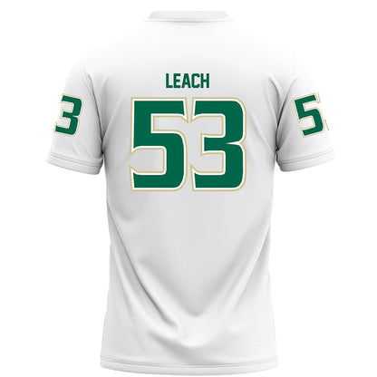 USF - NCAA Football : Gavin Leach - White Football Jersey-1