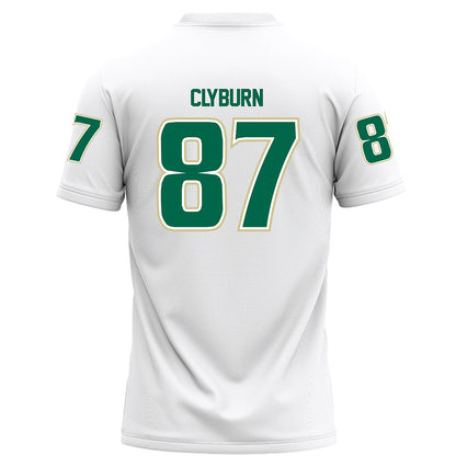 USF - NCAA Football : Luke Clyburn - White Football Jersey-1