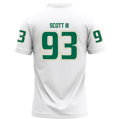 USF - NCAA Football : Richard Scott III - White Football Jersey-1