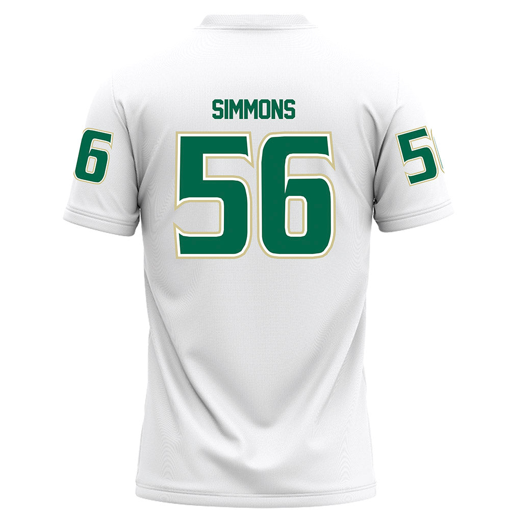 USF - NCAA Football : Terry Simmons - White Football Jersey-1