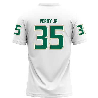 USF - NCAA Football : Herlin Perry Jr - White Football Jersey-1