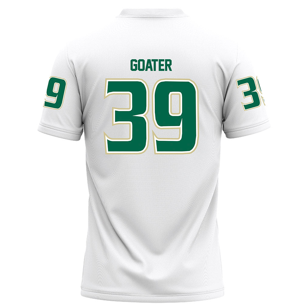 USF - NCAA Football : Luke Goater - White Football Jersey-1