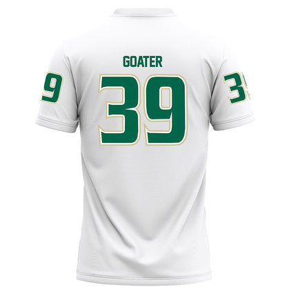 USF - NCAA Football : Luke Goater - White Football Jersey-1