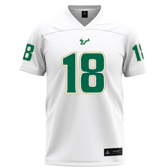 USF - NCAA Football : Levi Smiley - White Football Jersey-0