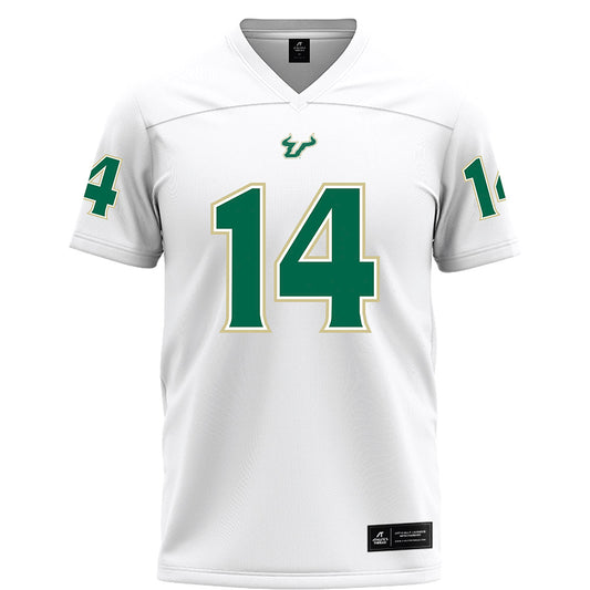 USF - NCAA Football : Arkese Parks - White Football Jersey-0