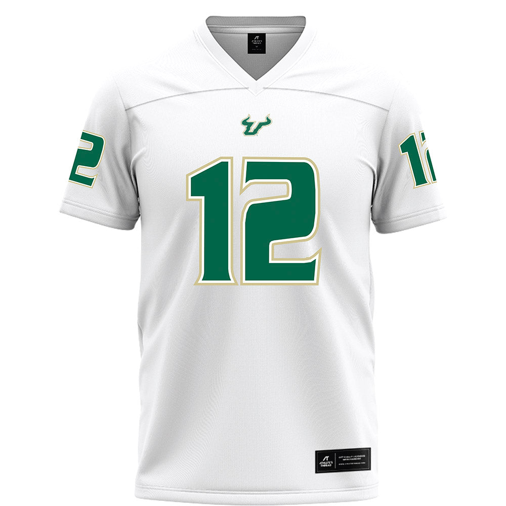 USF - NCAA Football : Jabari Smith - White Football Jersey-0