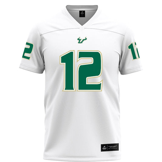 USF - NCAA Football : Jabari Smith - White Football Jersey-0