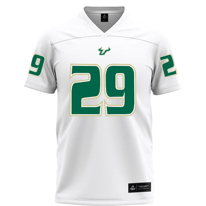 USF - NCAA Football : Deylen Platt - White Football Jersey-0