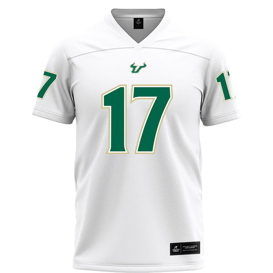 USF - NCAA Football : Masiyah Limehouse - White Football Jersey-0