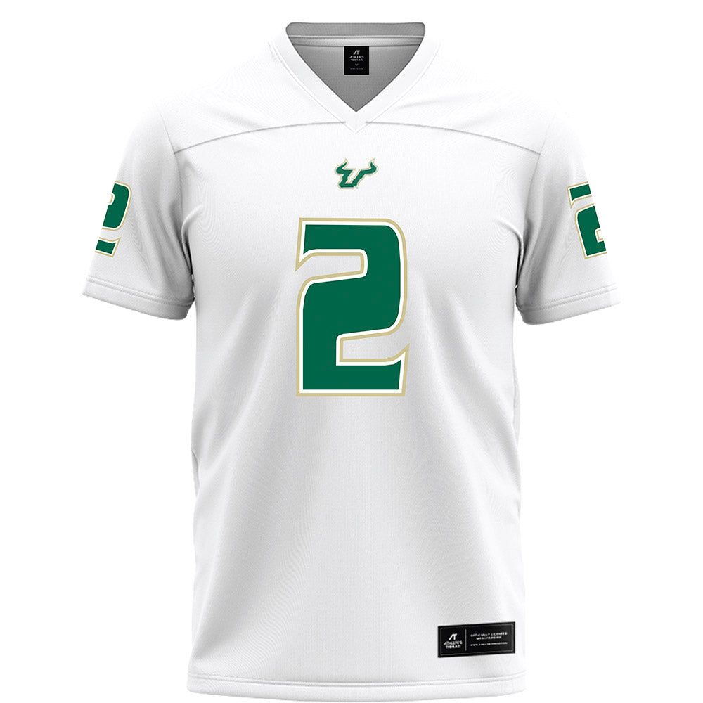 USF - NCAA Football : Tavin Ward - White Football Jersey-0