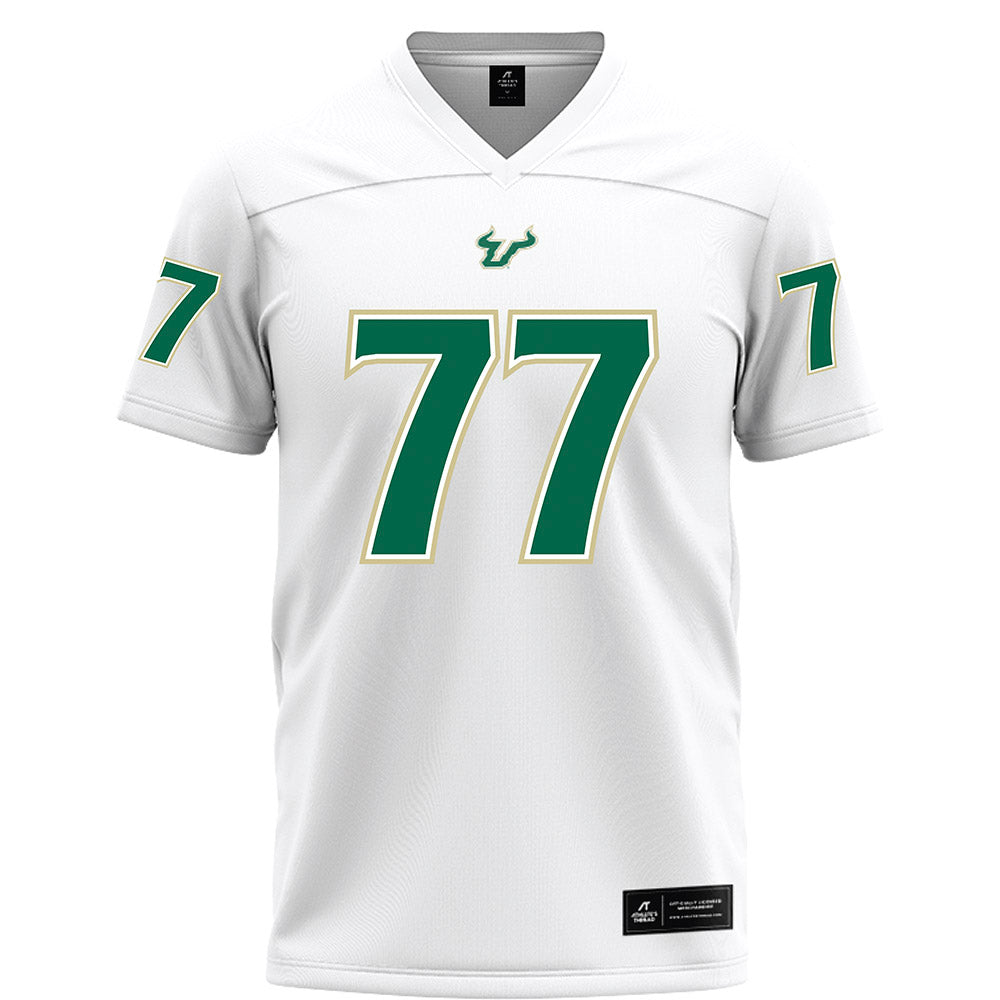 USF - NCAA Football : Major Dillard - White Football Jersey-0