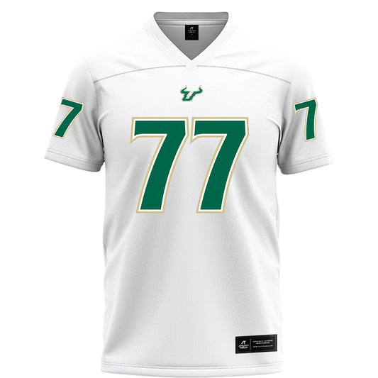 USF - NCAA Football : Major Dillard - White Football Jersey-0