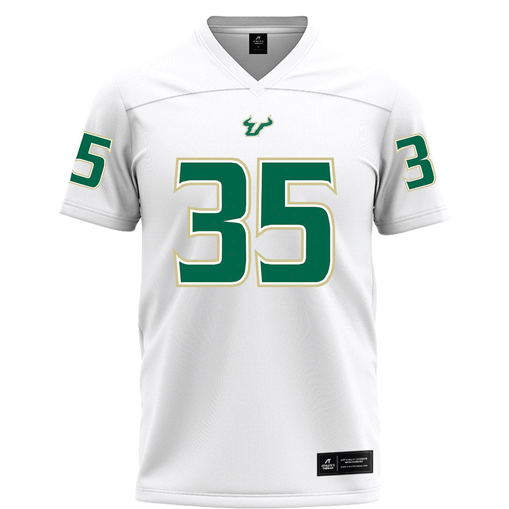 USF - NCAA Football : Herlin Perry Jr - White Football Jersey-0