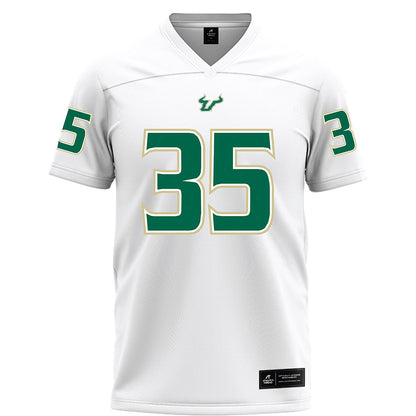 USF - NCAA Football : Herlin Perry Jr - White Football Jersey-0