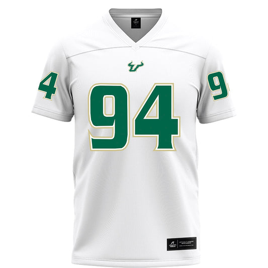 USF - NCAA Football : Brooks Williams Jr - White Football Jersey-0