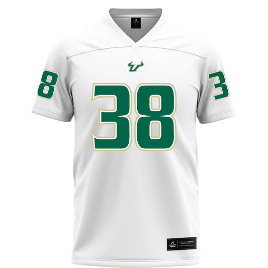 USF - NCAA Football : Derrick Nichols III - White Football Jersey-0