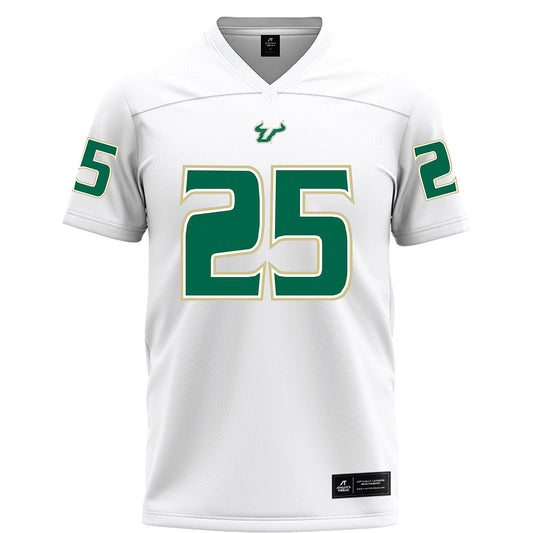 USF - NCAA Football : Nykahi Davenport - White Football Jersey-0