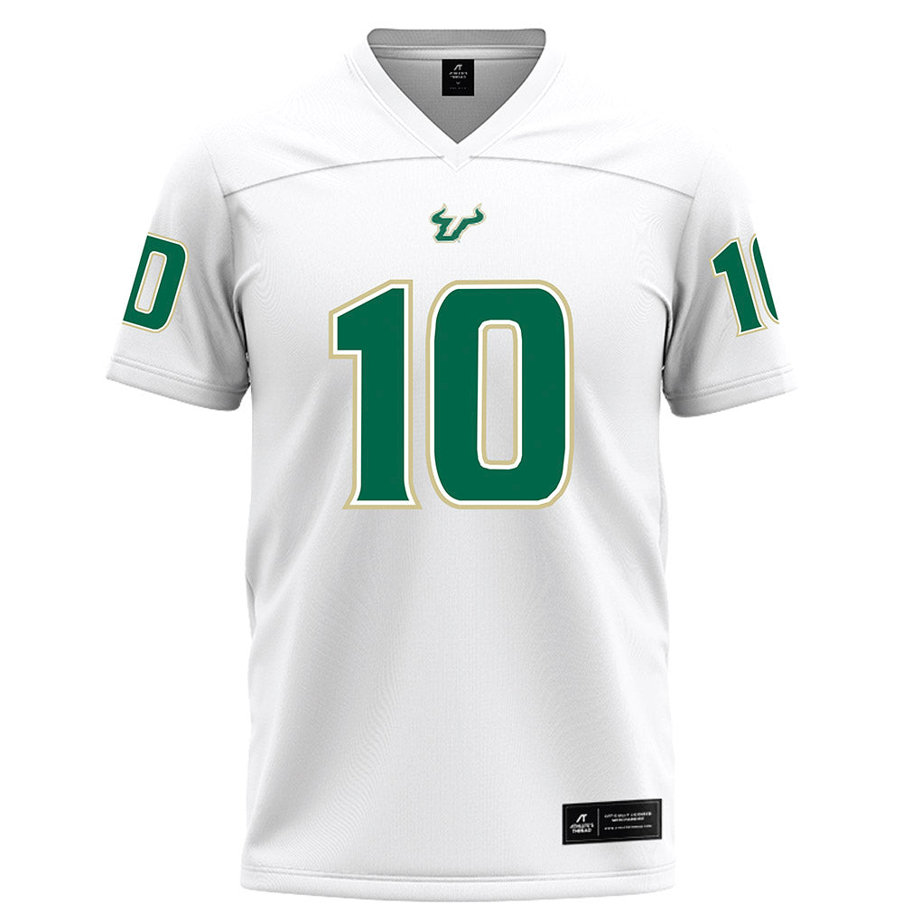 USF - NCAA Football : Gaston Gramatica - White Football Jersey-0