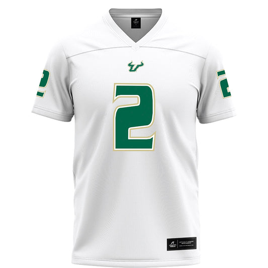USF - NCAA Football : Jason Collins - White Football Jersey-0