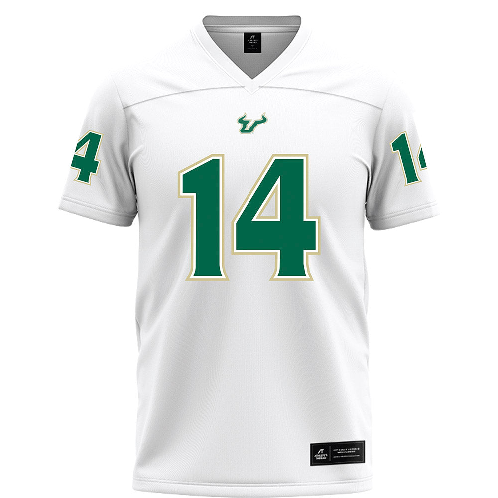 USF - NCAA Football : Eli Jones - White Football Jersey-0