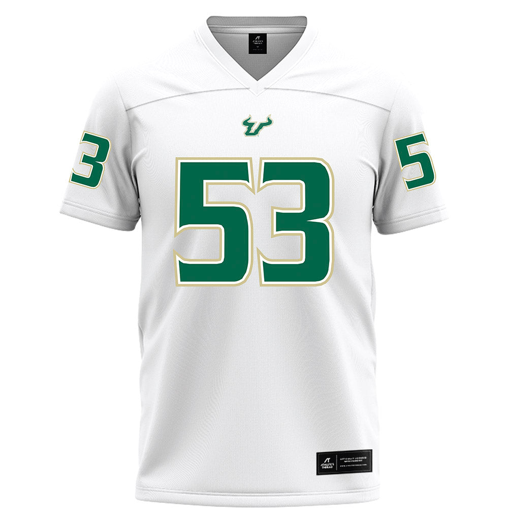 USF - NCAA Football : Gavin Leach - White Football Jersey-0