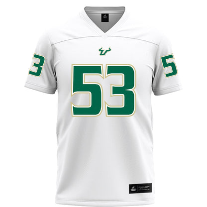 USF - NCAA Football : Gavin Leach - White Football Jersey-0