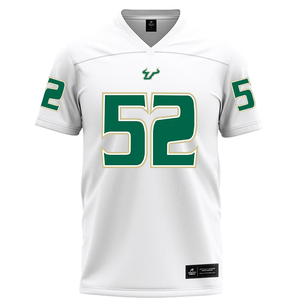 USF - NCAA Football : Christian Smith - White Football Jersey-0