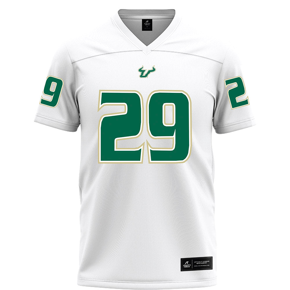 USF - NCAA Football : Deylen Plat - White Football Jersey-0