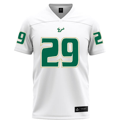 USF - NCAA Football : Deylen Plat - White Football Jersey-0