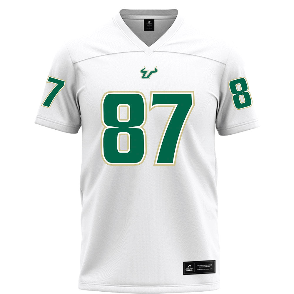USF - NCAA Football : Luke Clyburn - White Football Jersey-0
