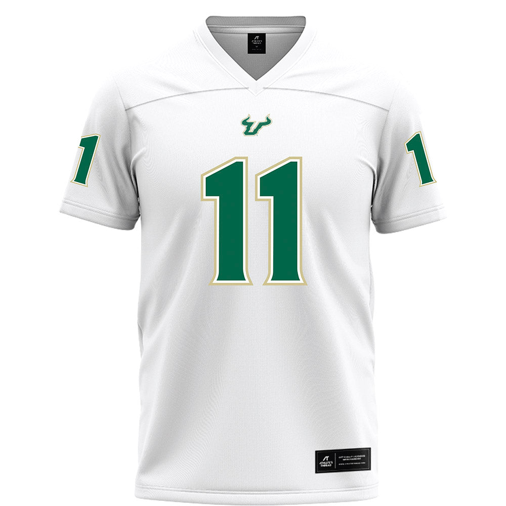 USF - NCAA Football : Asani Redwood - White Football Jersey-0