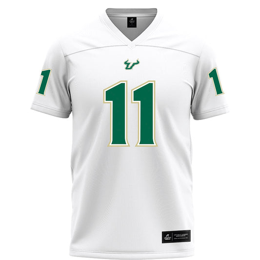 USF - NCAA Football : Asani Redwood - White Football Jersey-0